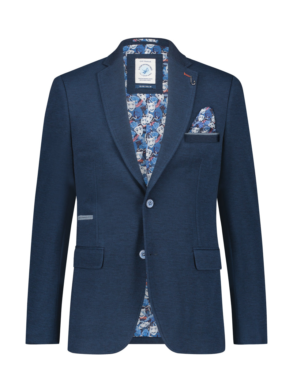 A Fish Named Fred - Pique Blazer - Navy