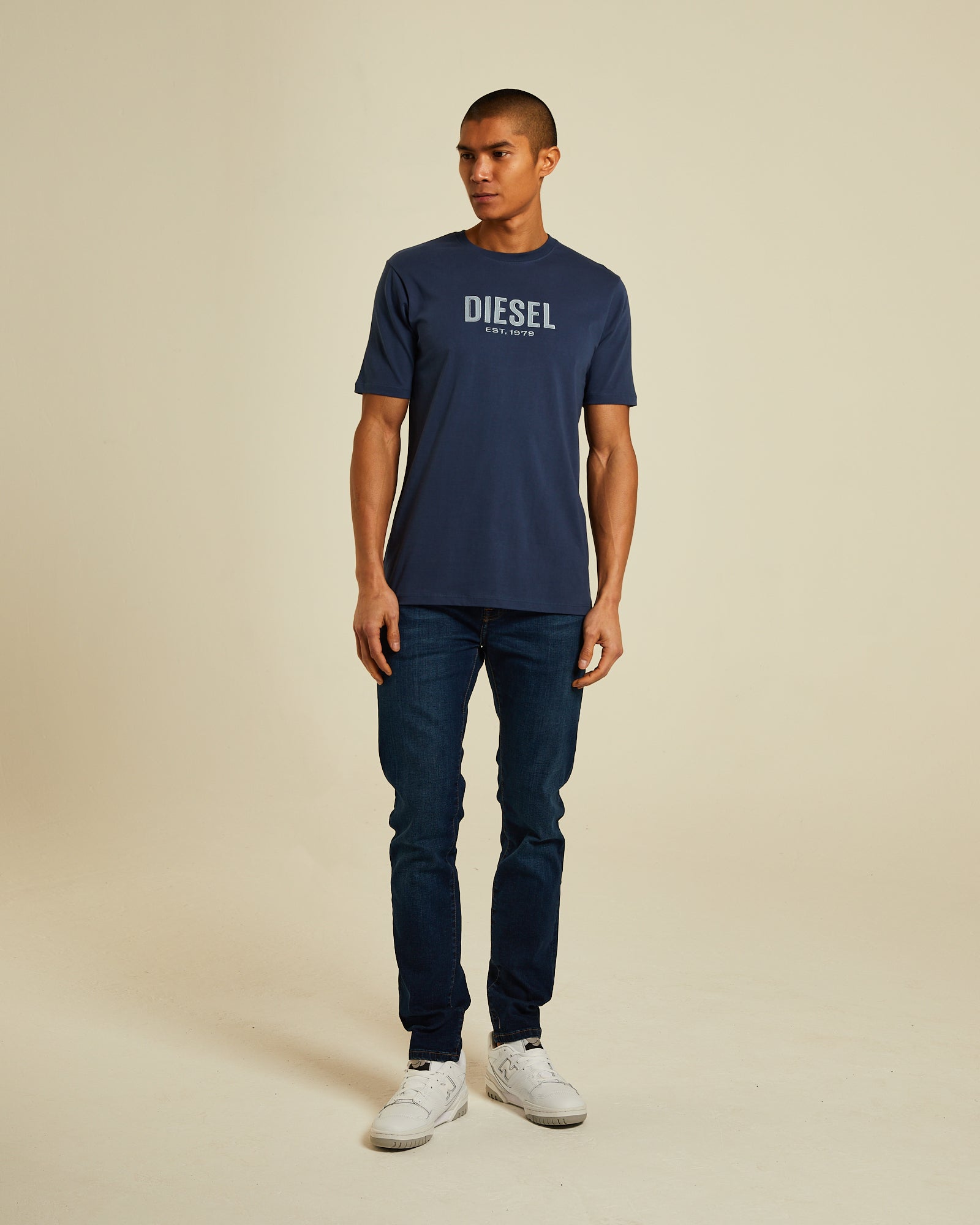 Adams Tee Indigo Navy