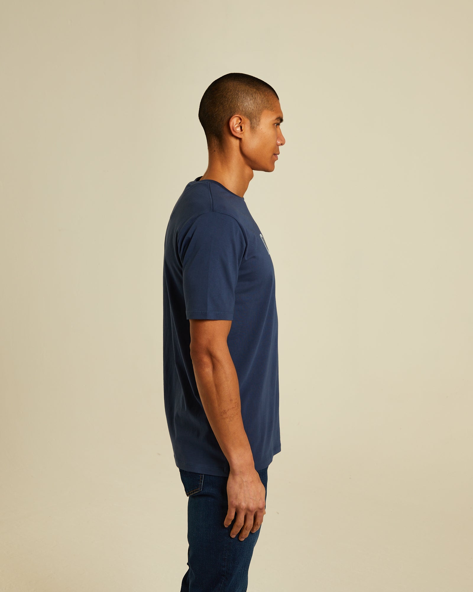 Adams Tee Indigo Navy