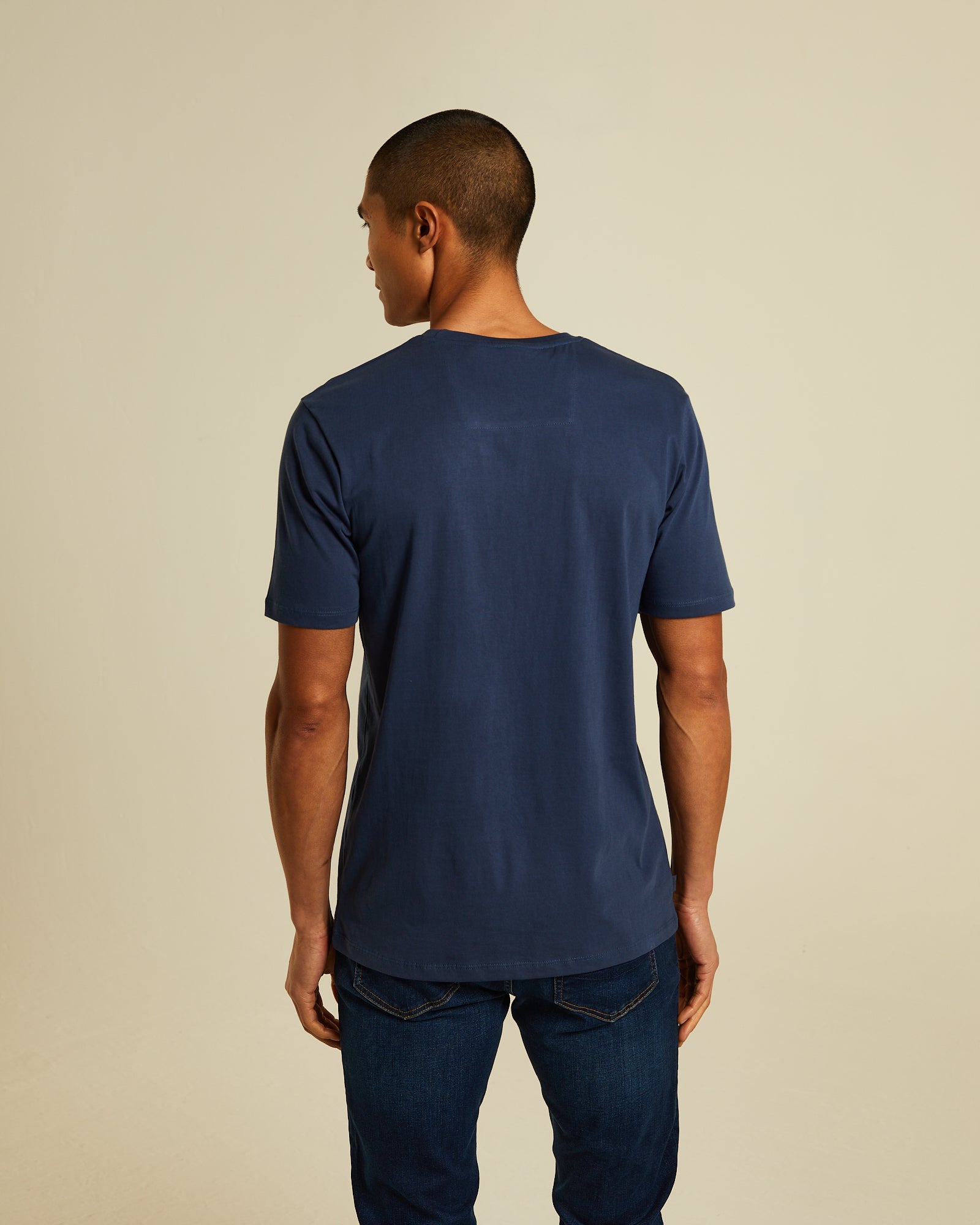 Adams Tee Indigo Navy