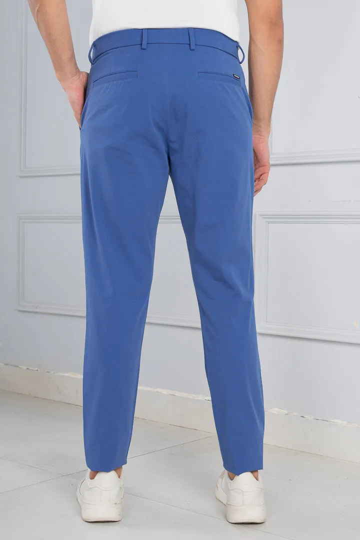 Airforce Blue Stretch Chinos