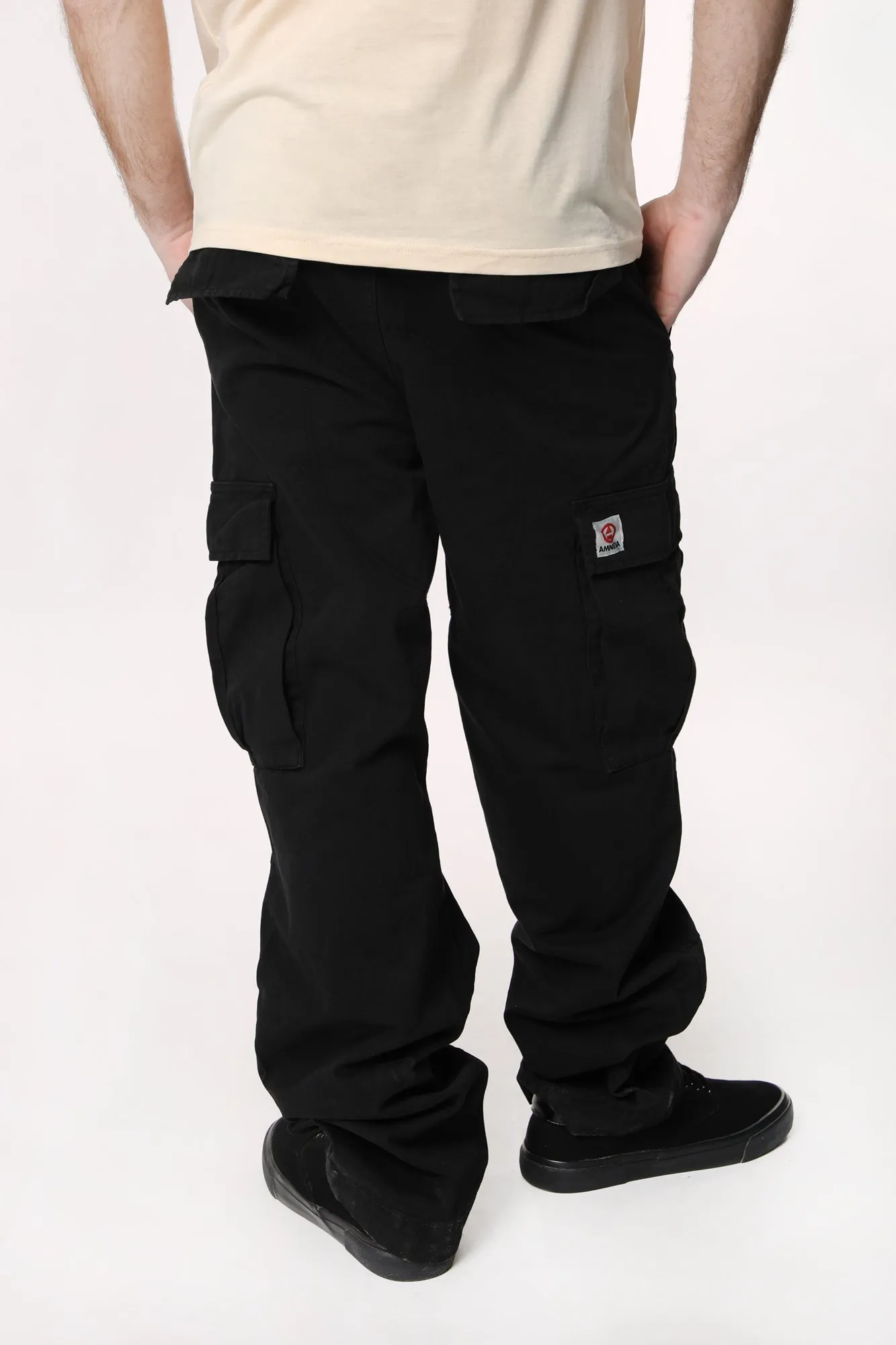 Amnesia Mens Cotton Cargo Pant