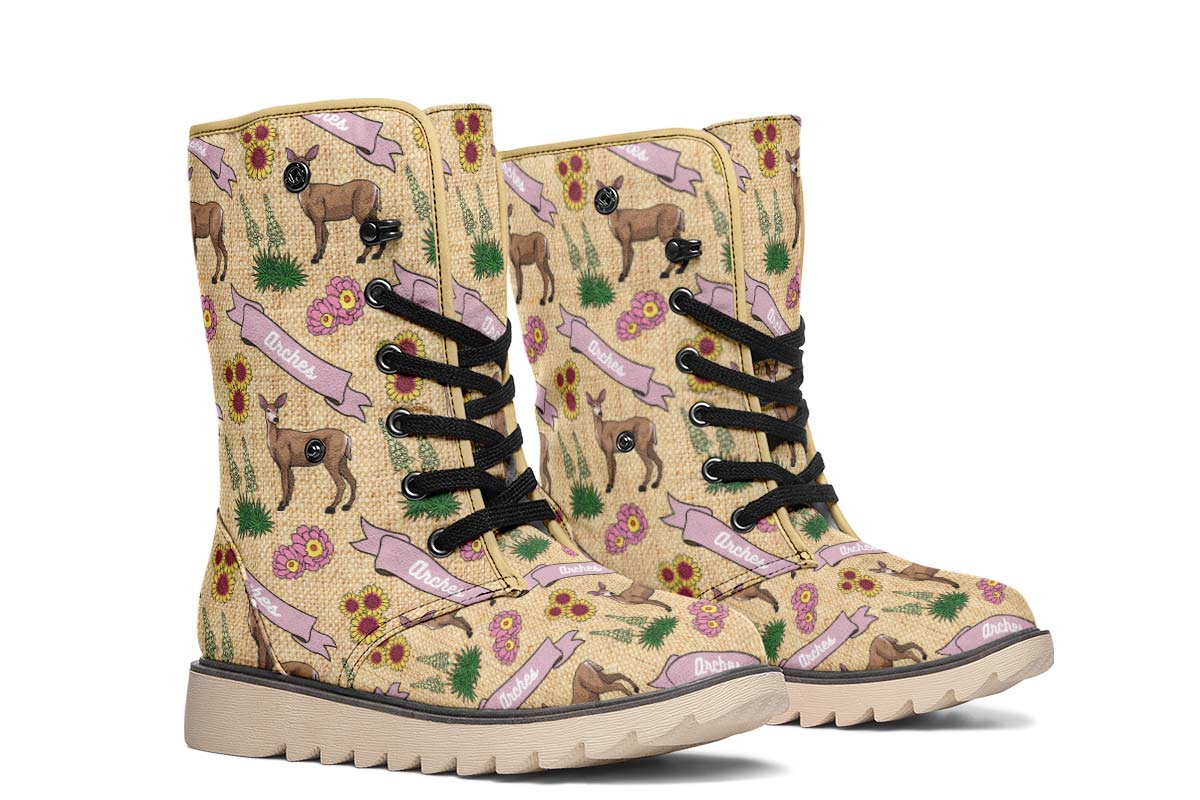 Arches Pattern Polar Vibe Boots