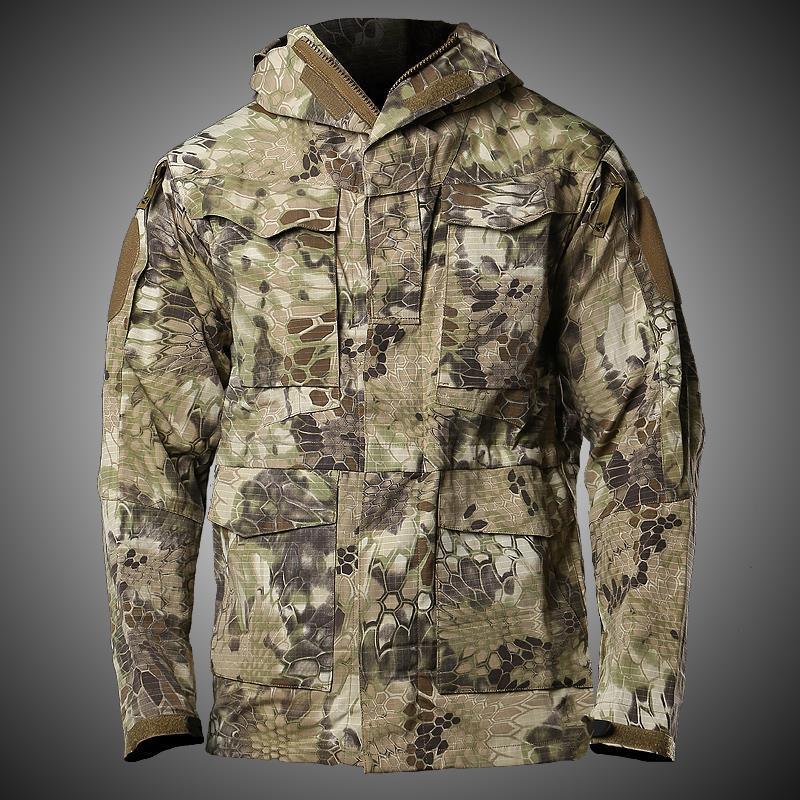 Archon Bourne Men's Military Tactical Jacket Men Fall Winter Outdoor Waterproof Windbreaker