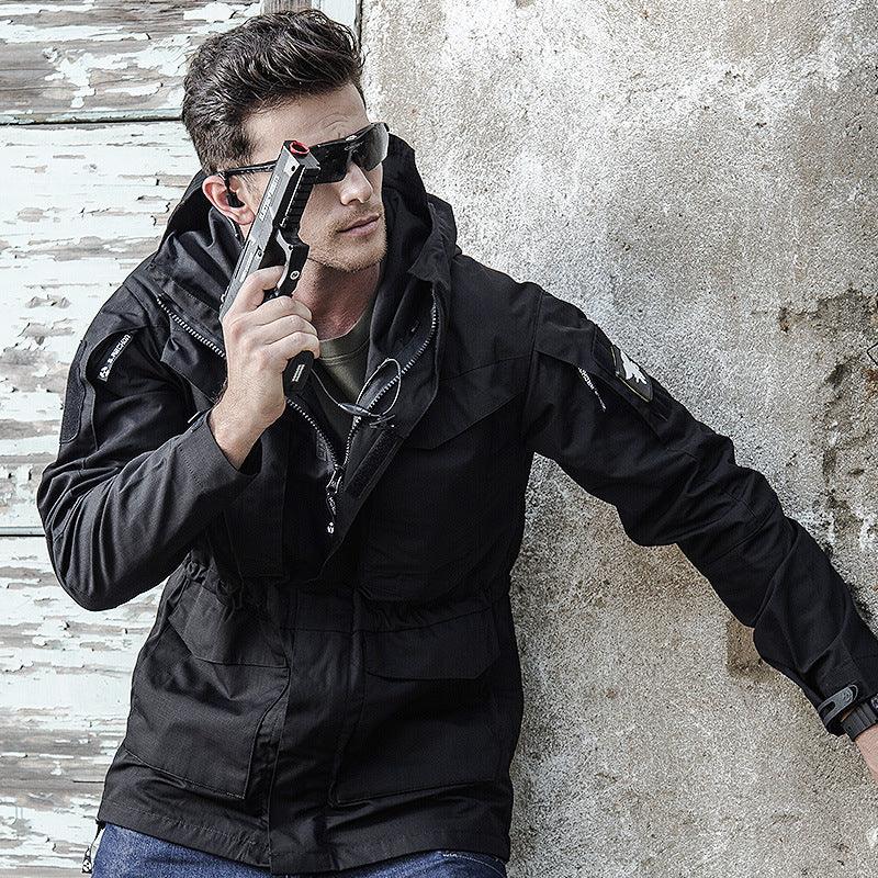 Archon Bourne Men's Military Tactical Jacket Men Fall Winter Outdoor Waterproof Windbreaker