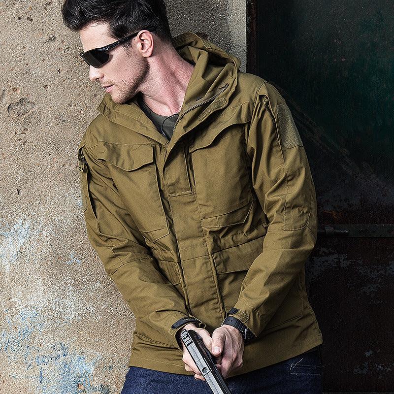 Archon Bourne Men's Military Tactical Jacket Men Fall Winter Outdoor Waterproof Windbreaker