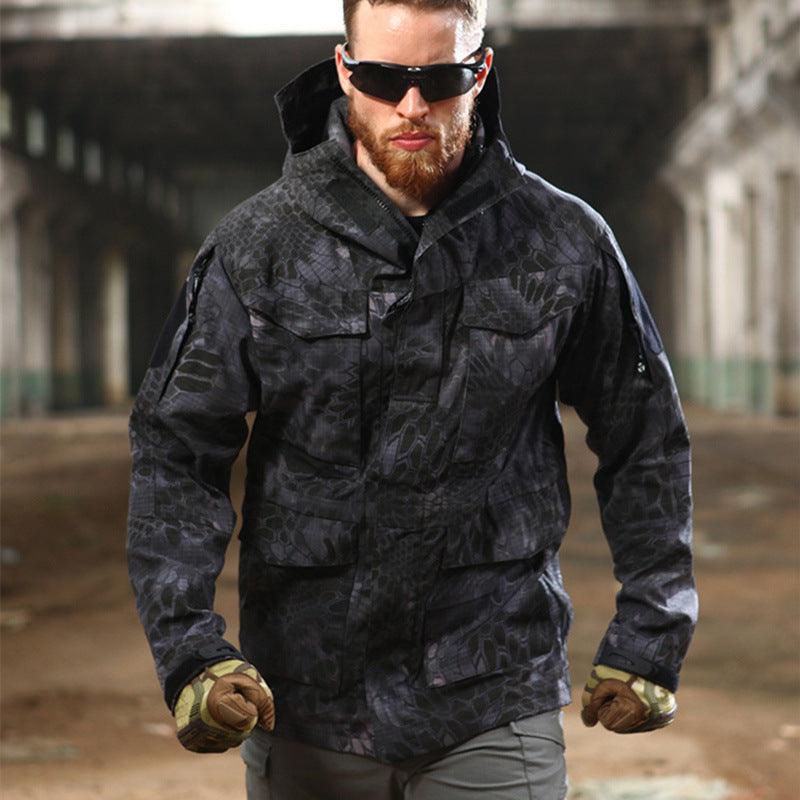 Archon Bourne Men's Military Tactical Jacket Men Fall Winter Outdoor Waterproof Windbreaker