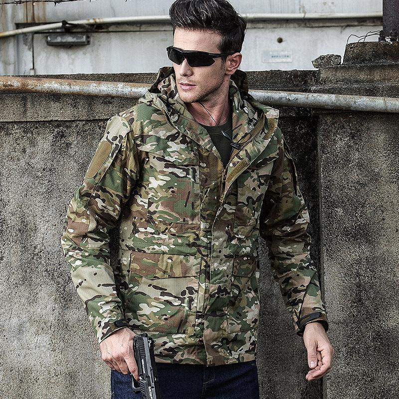 Archon Bourne Men's Military Tactical Jacket Men Fall Winter Outdoor Waterproof Windbreaker