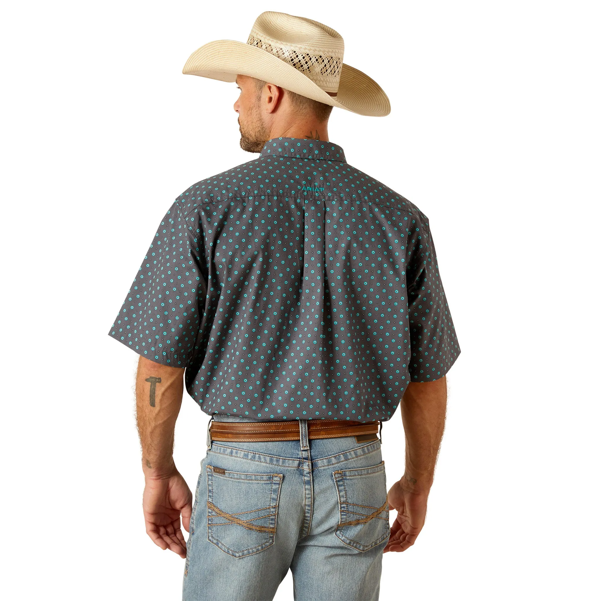 Ariat Men's Johnie Classic Fit Short Sleeve