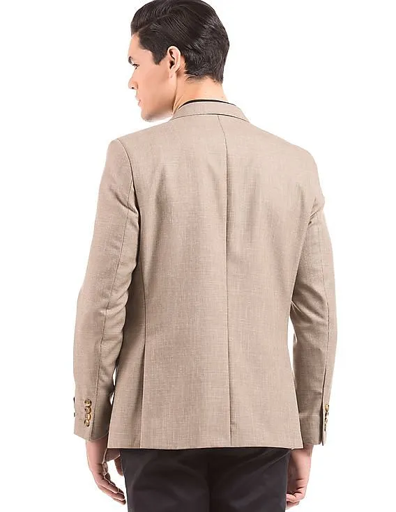 Arrow Regular Fit Single Breasted Blazer