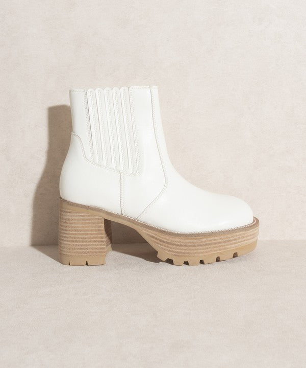 Aubrey Platform Paneled Boots