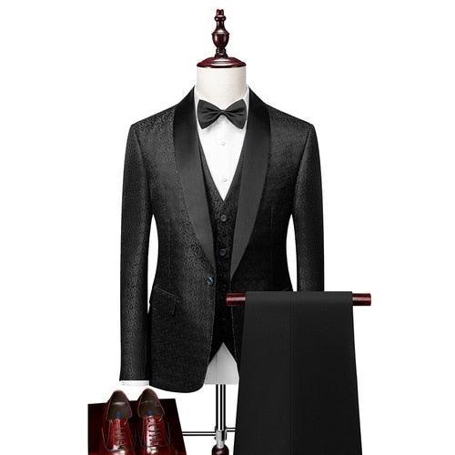 Baldo Tuxedo Suit - Three Piece Suit