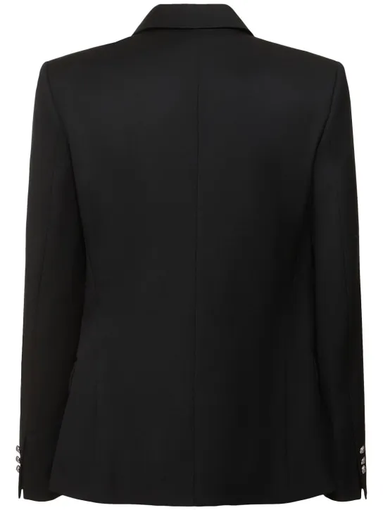 Balmain   Wool single breasted blazer 