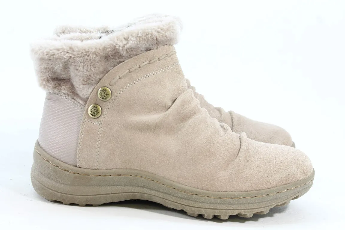 BareTraps Alick Women's Beige Boots 8M(ZAP19411)