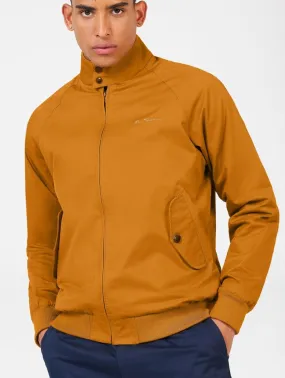 Ben Sherman Signature Casual Harrington Jacket Mustard