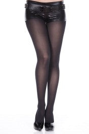 Black Opaque Tights