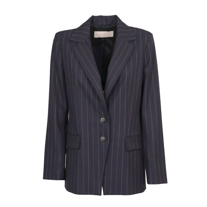 BLAZER DUILIA Donna Blue Pinstripe