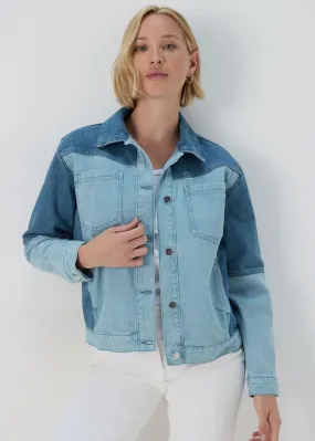 Blue Oversized Denim Jacket