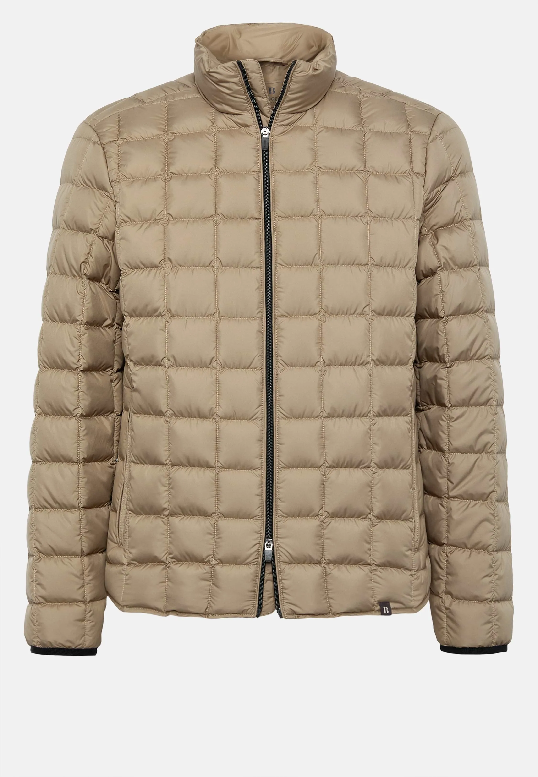 Bomber Jacket In Technical Fabric With Goose Down