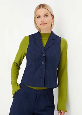 bonprix Pinstripe Waistcoat