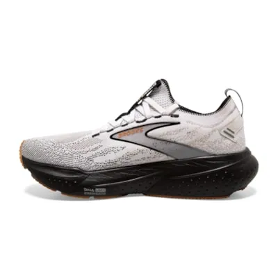 Brooks Men’s Glycerin StealthFit 21 Athletic Shoes-White/Grey/Black