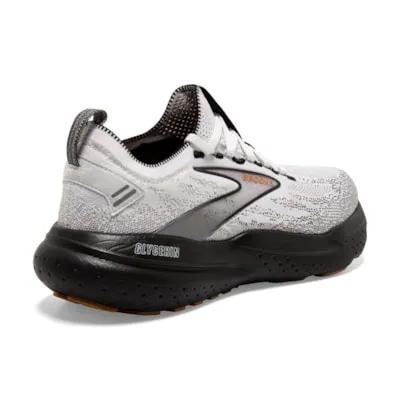 Brooks Men’s Glycerin StealthFit 21 Athletic Shoes-White/Grey/Black