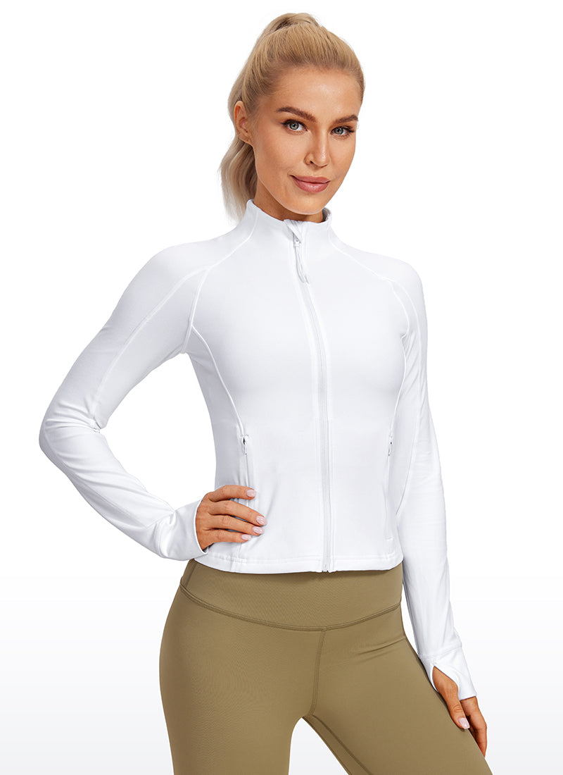 Butterluxe Waist-Length Full Zip Jackets