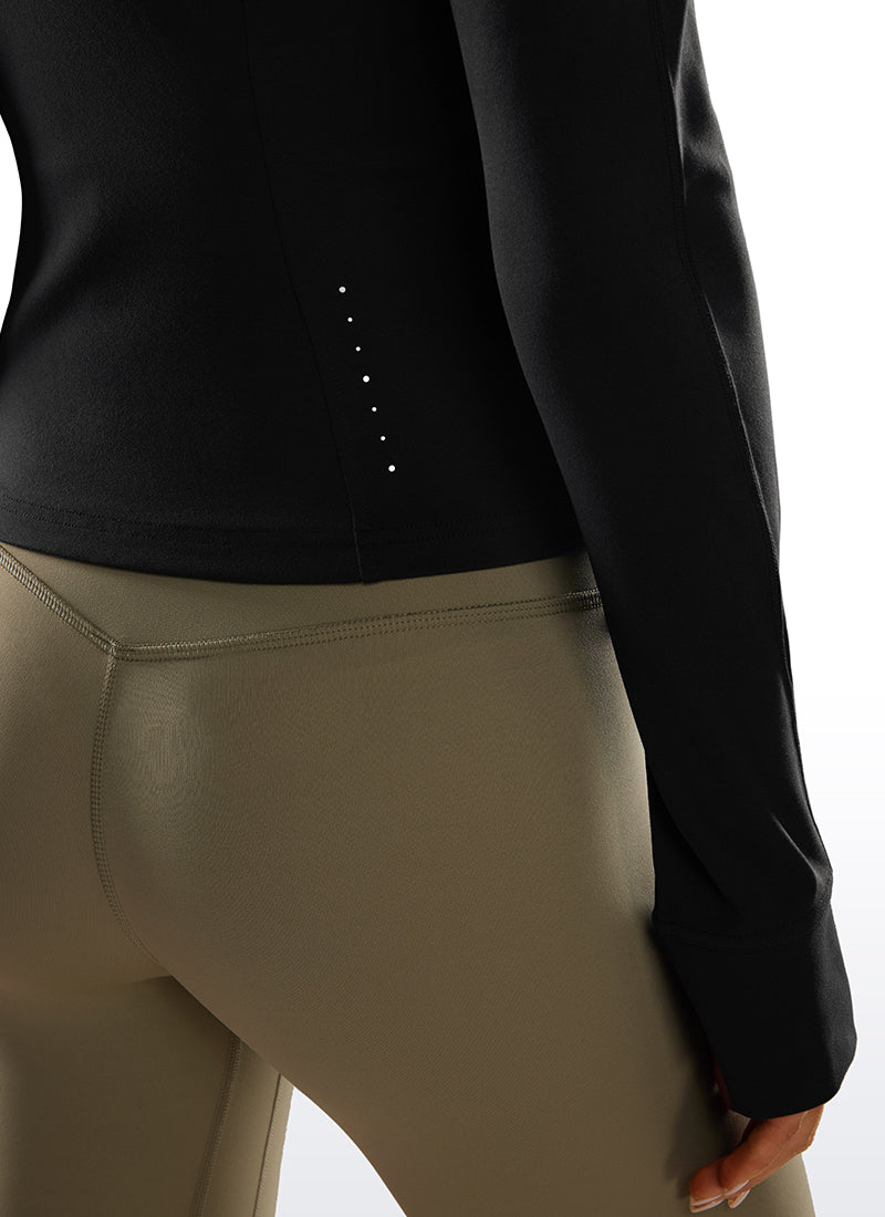 Butterluxe Waist-Length Full Zip Jackets