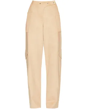 Camel Suede Emilion Pant