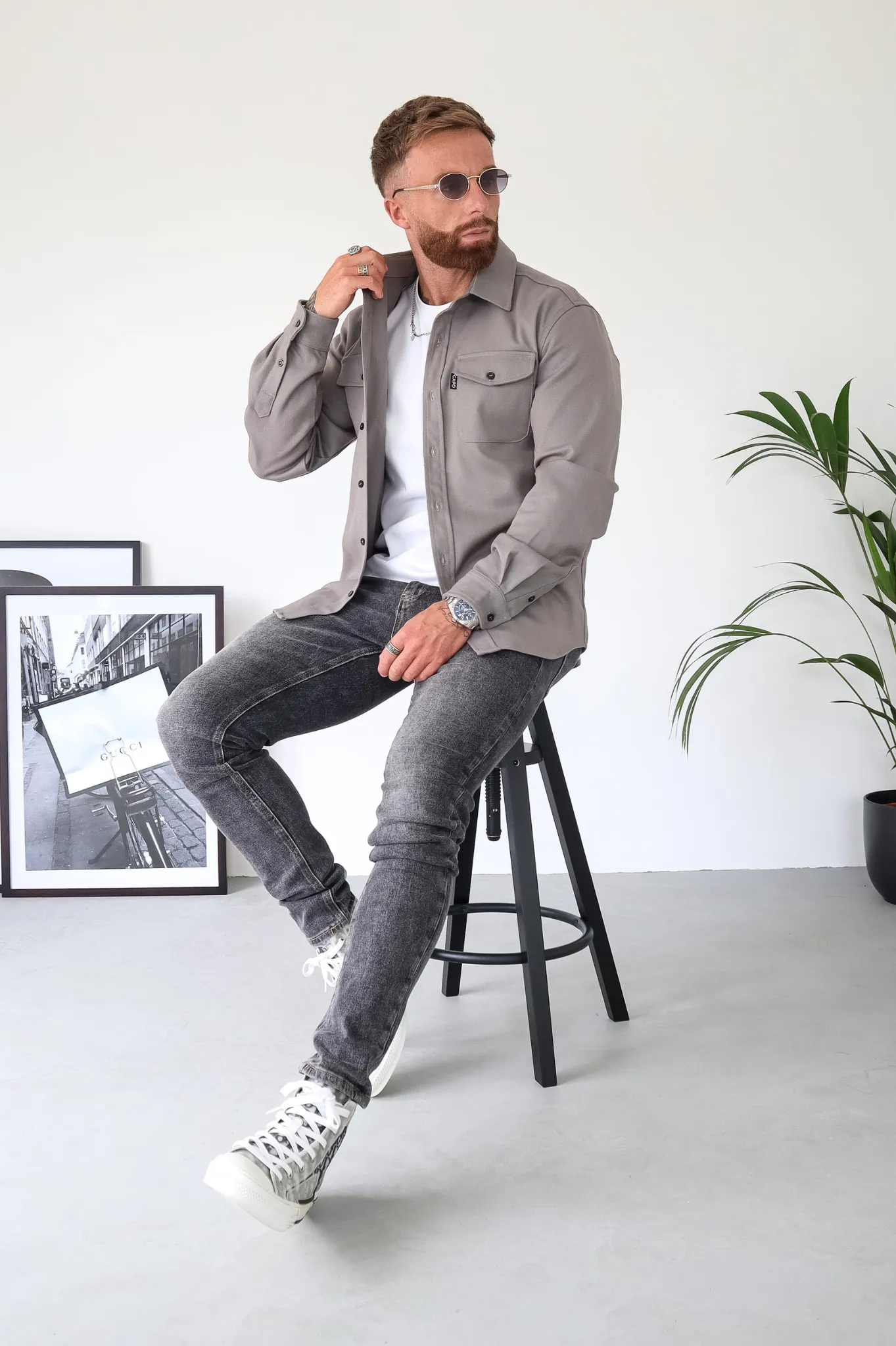 Capo OVERSHIRT - Light Grey