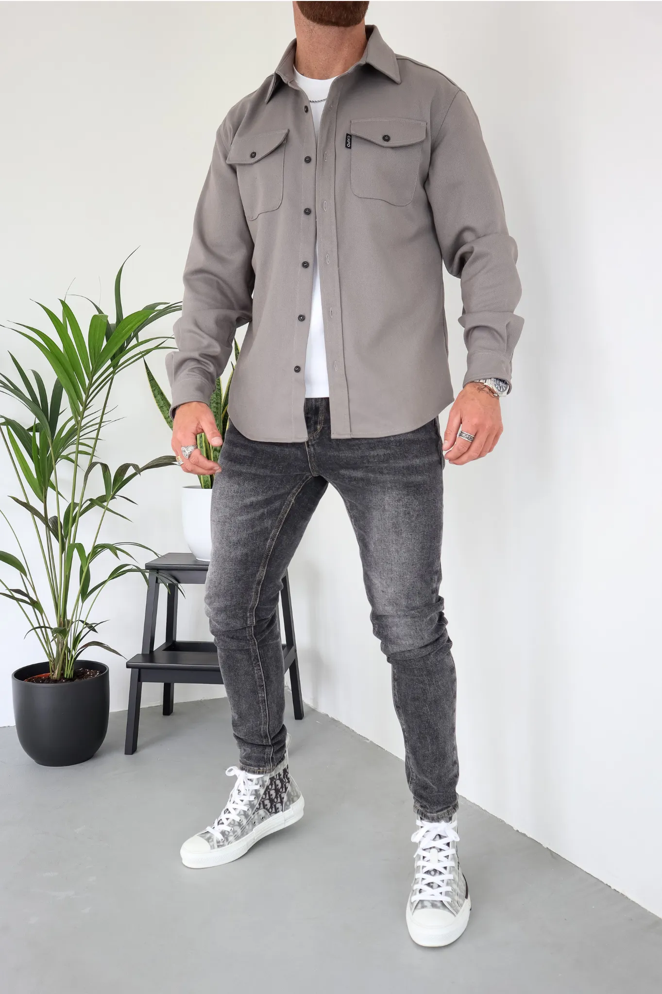 Capo OVERSHIRT - Light Grey