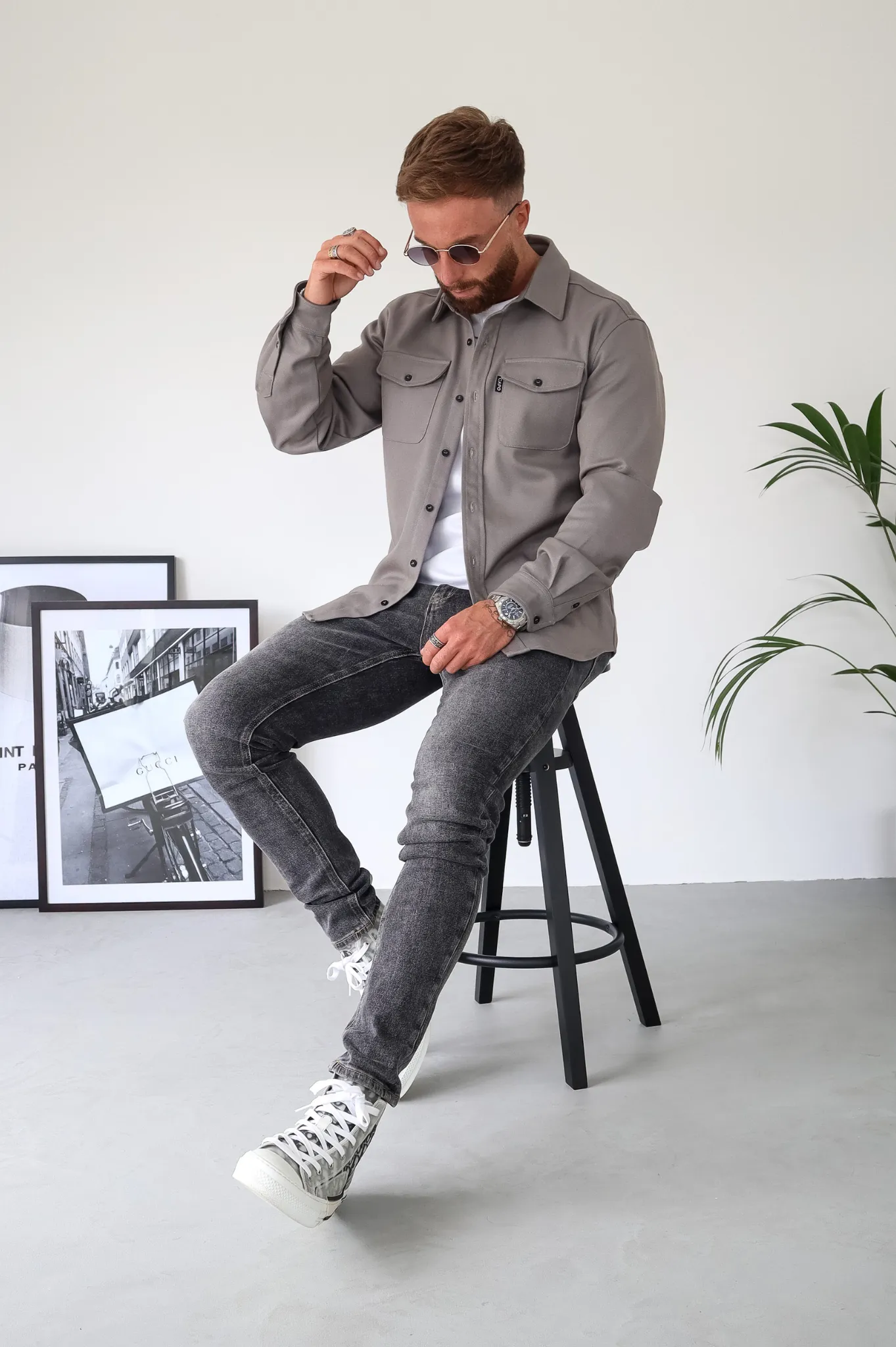 Capo OVERSHIRT - Light Grey