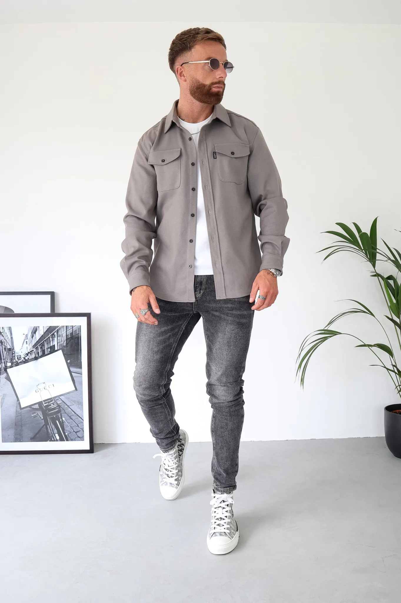 Capo OVERSHIRT - Light Grey