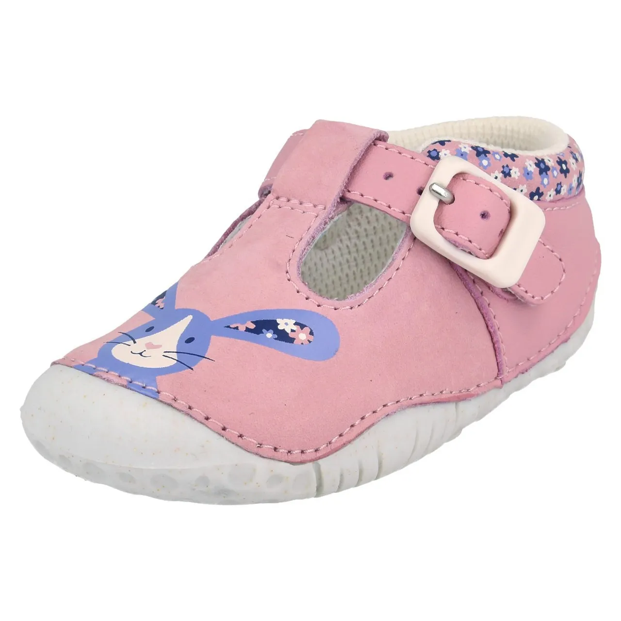 Children's Girls Boys Startrite Pre Walker Cruiser T Bar Shoes - Little Paws