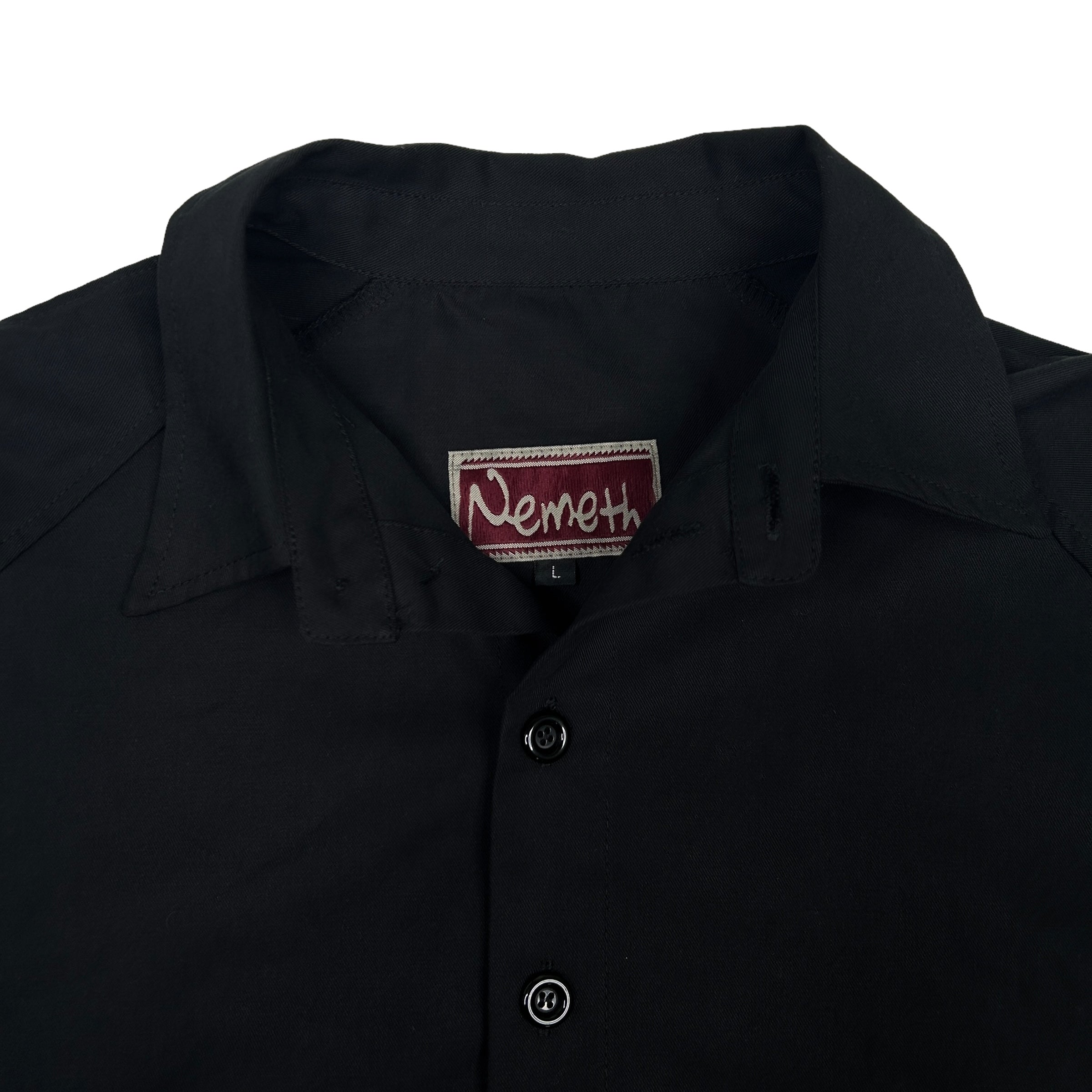 CHRISTOPHER NEMETH OVERSHIRT - BLACK