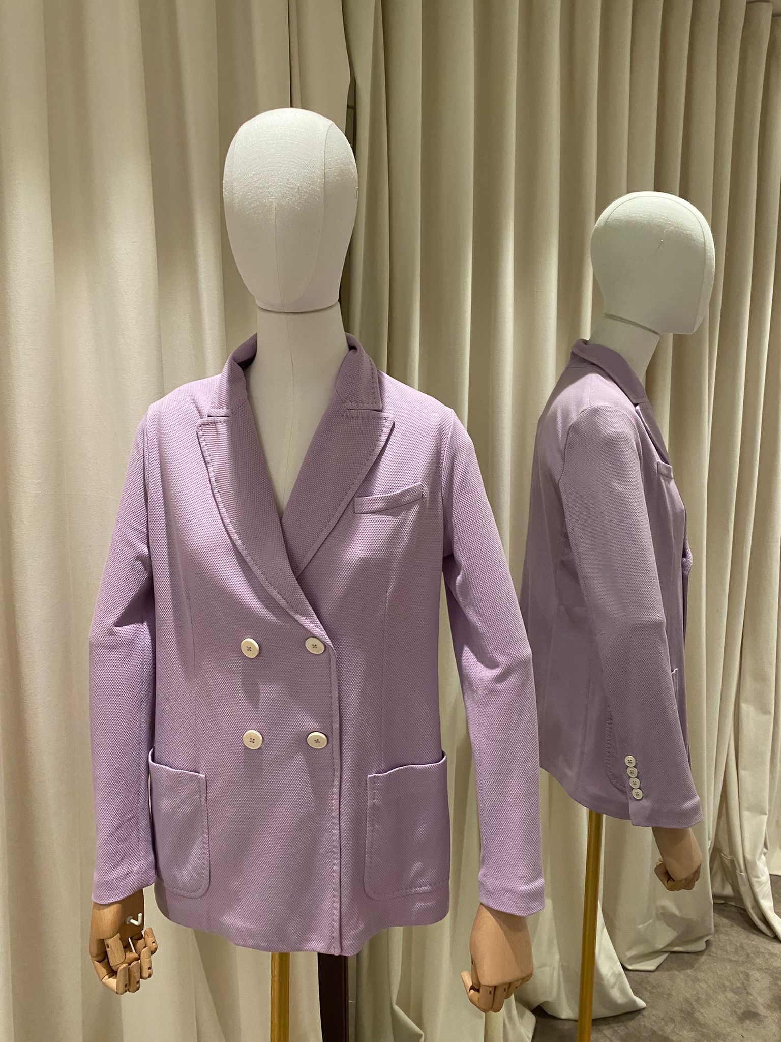 Circolo Blazer doppiopetto orchid