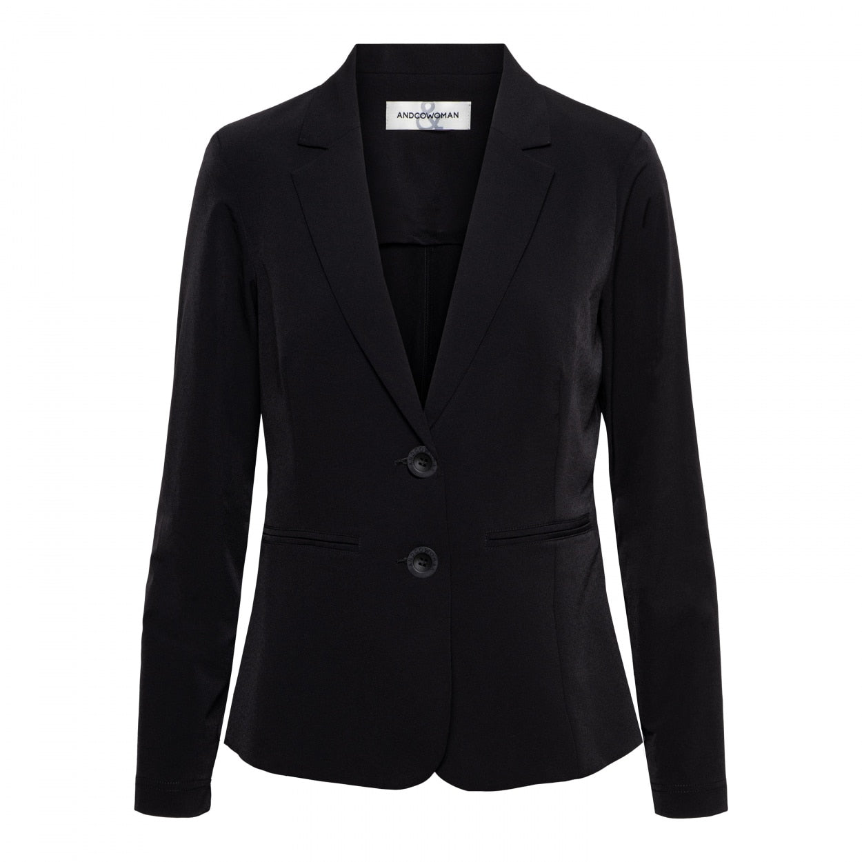 &CO WOMAN - Phileine Travel Blazer Short Black