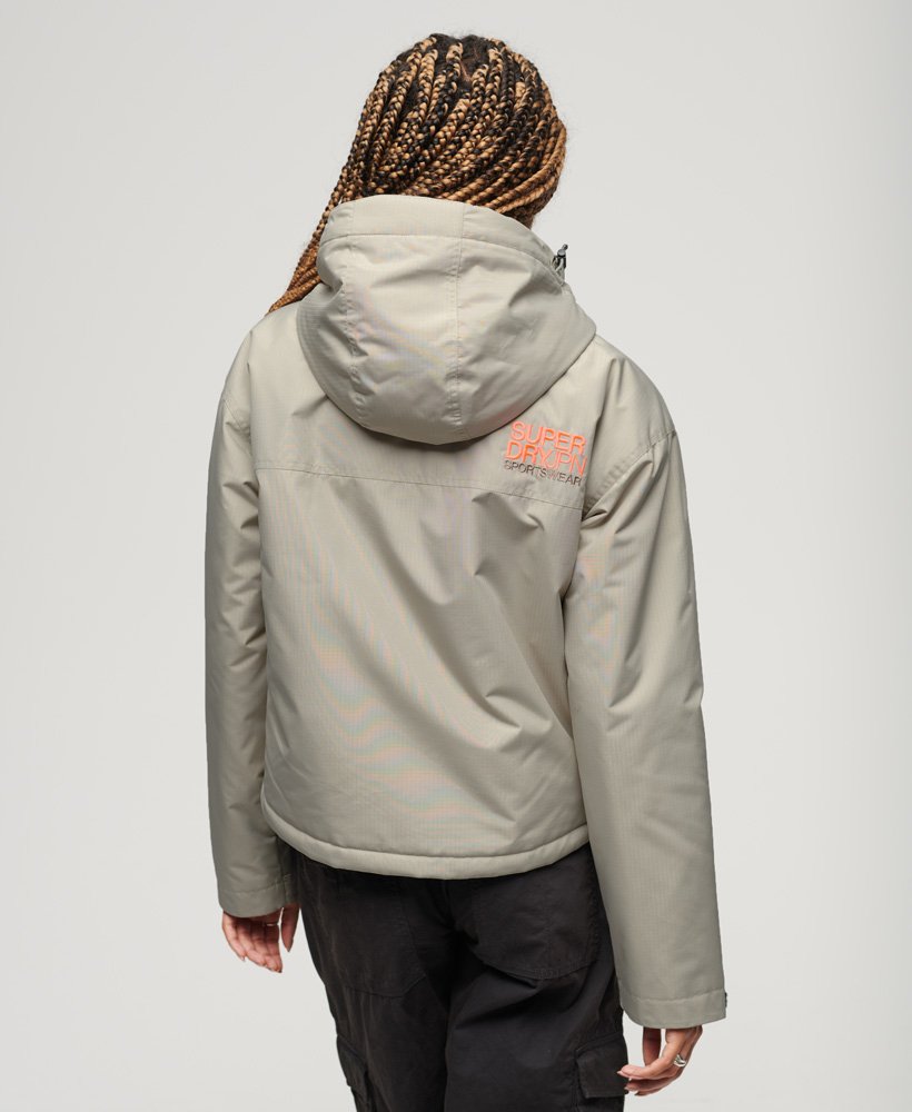 Code SD-Windcheater Jacket | Willow Grey Grid