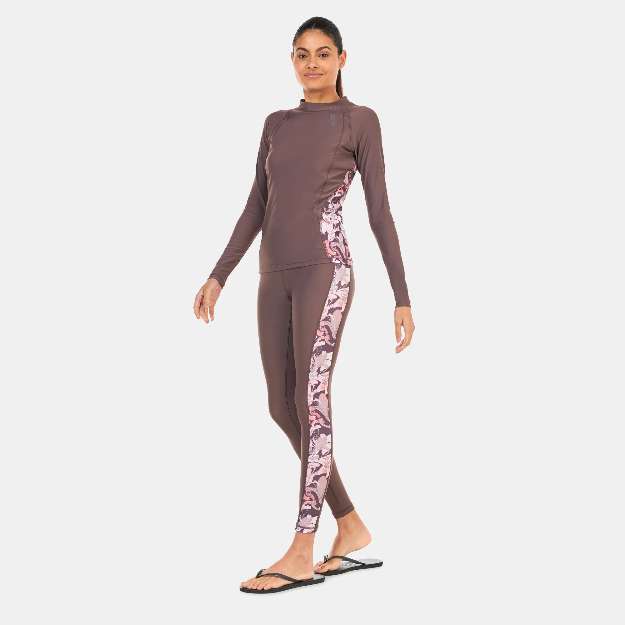 COEGA Women's Long Sleeve Swimming Rashguard