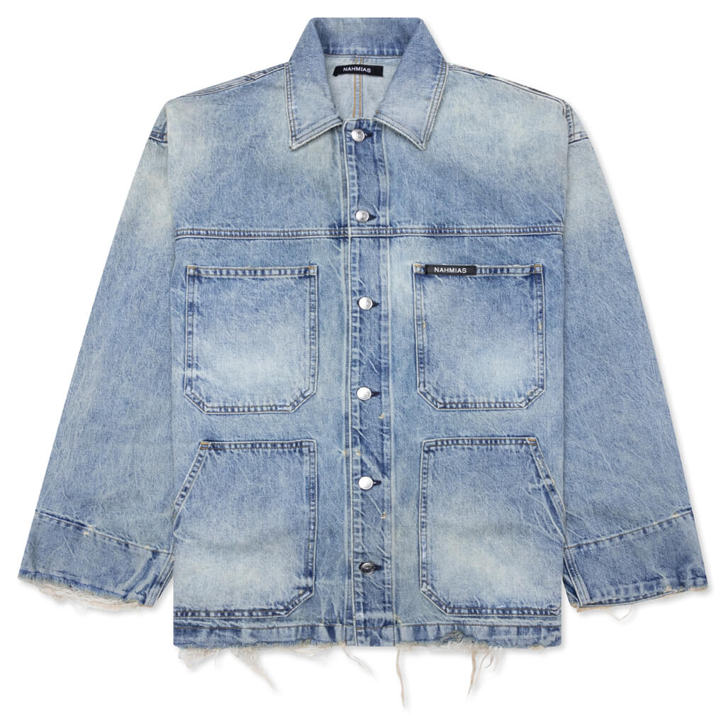 Denim Field Jacket - Light Wash