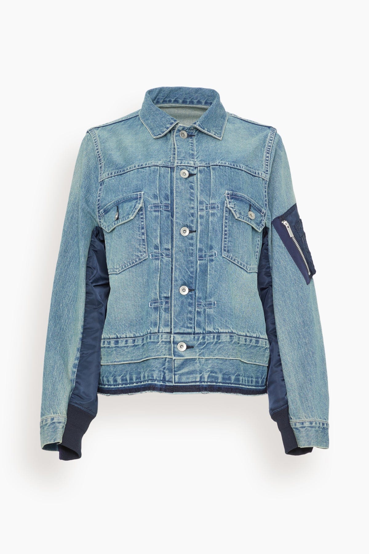 Denim Jacket in Light Blue