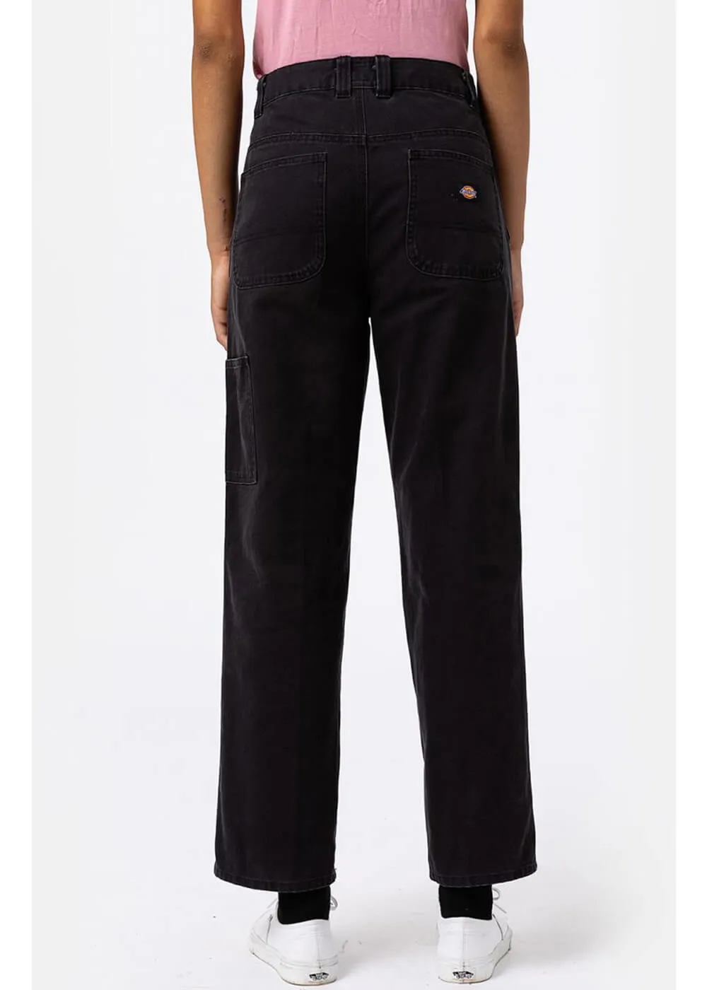 Dickies Ladies Duck Canvas Pants Stonewash Black