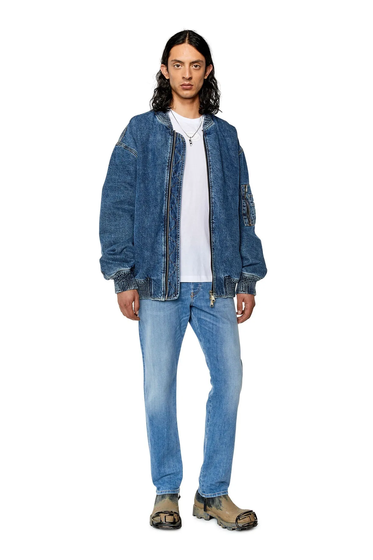 Diesel - D-Yennox Jeans - Pale Wash / 2 Lengths