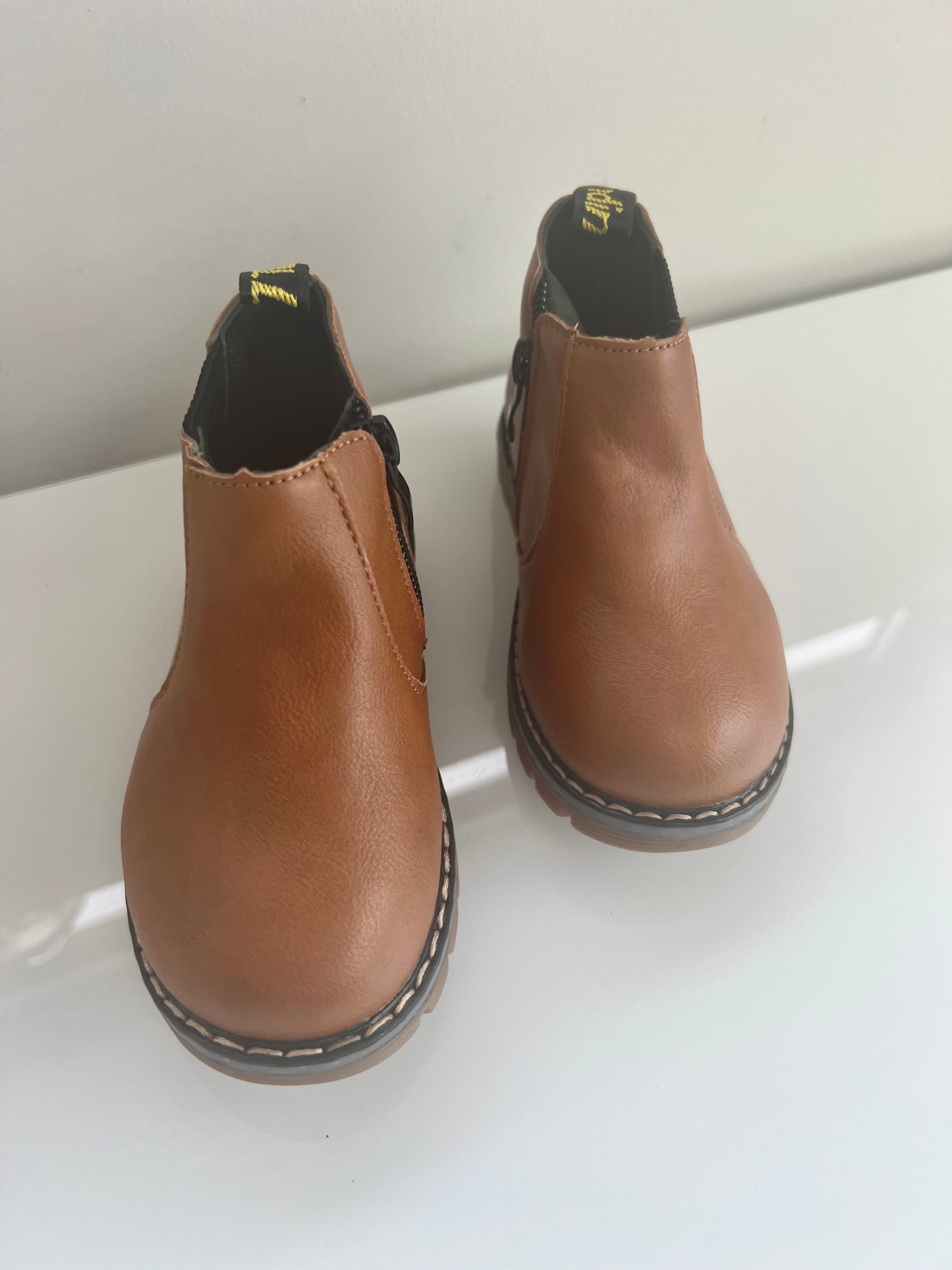 DOMINIC CHELSEA BOOTS | COGNAC