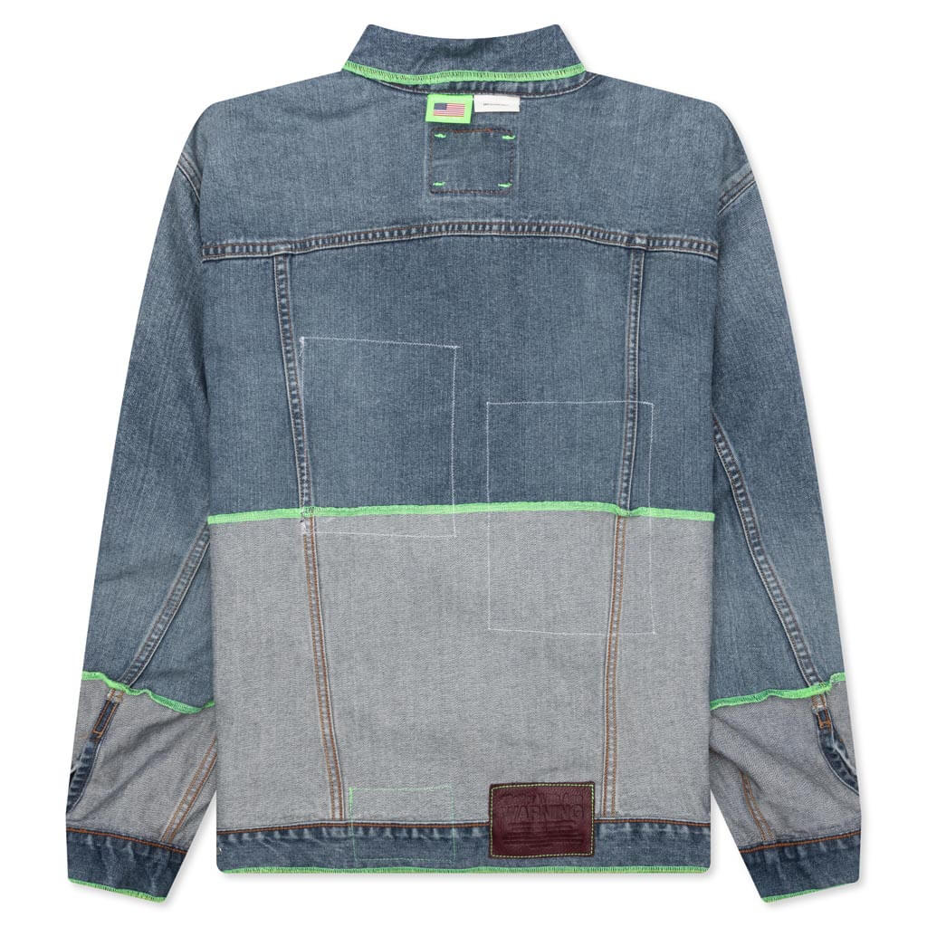 Escapade Reversible Denim Jacket - Blue