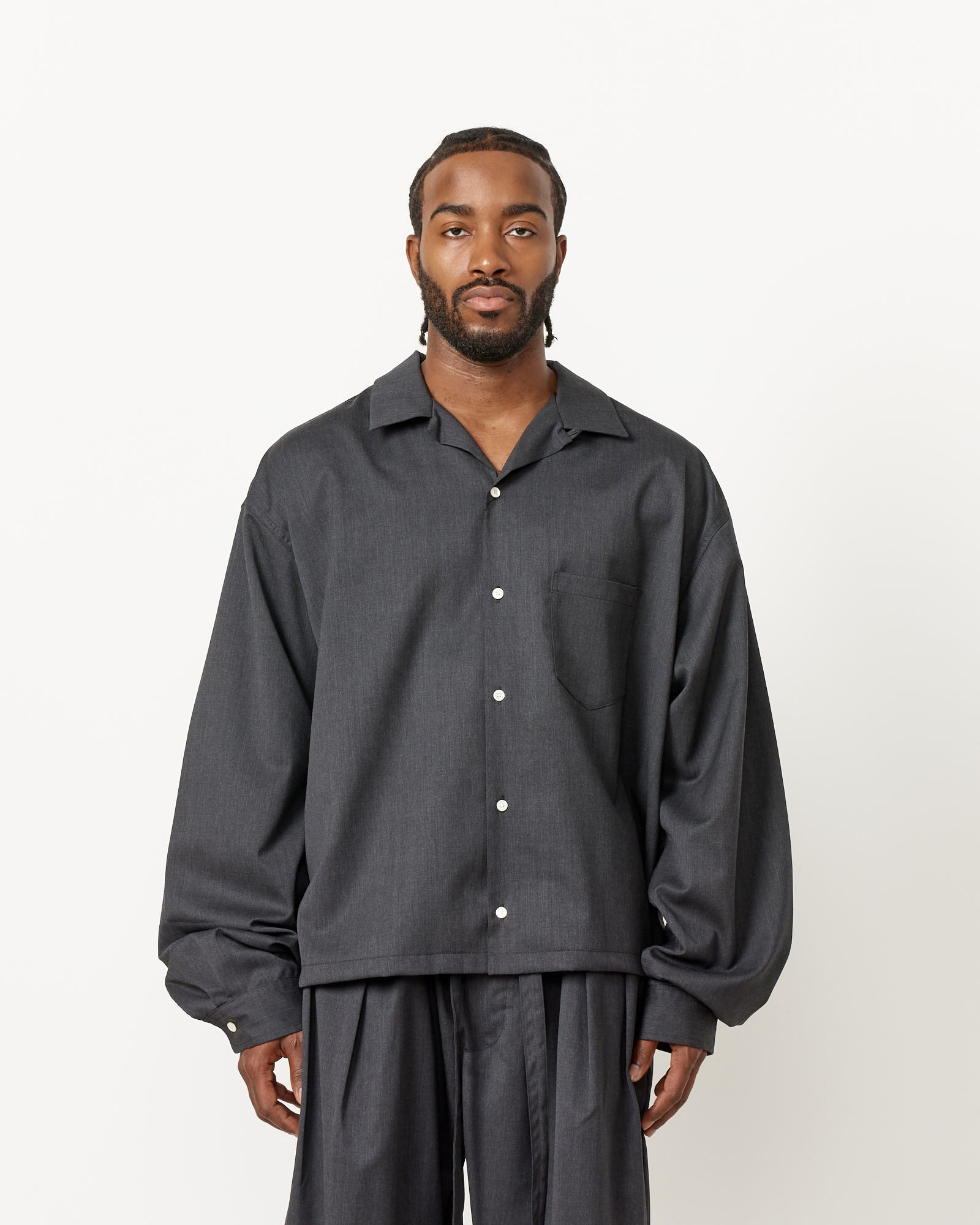 Essentials Long Sleeve Overshirt