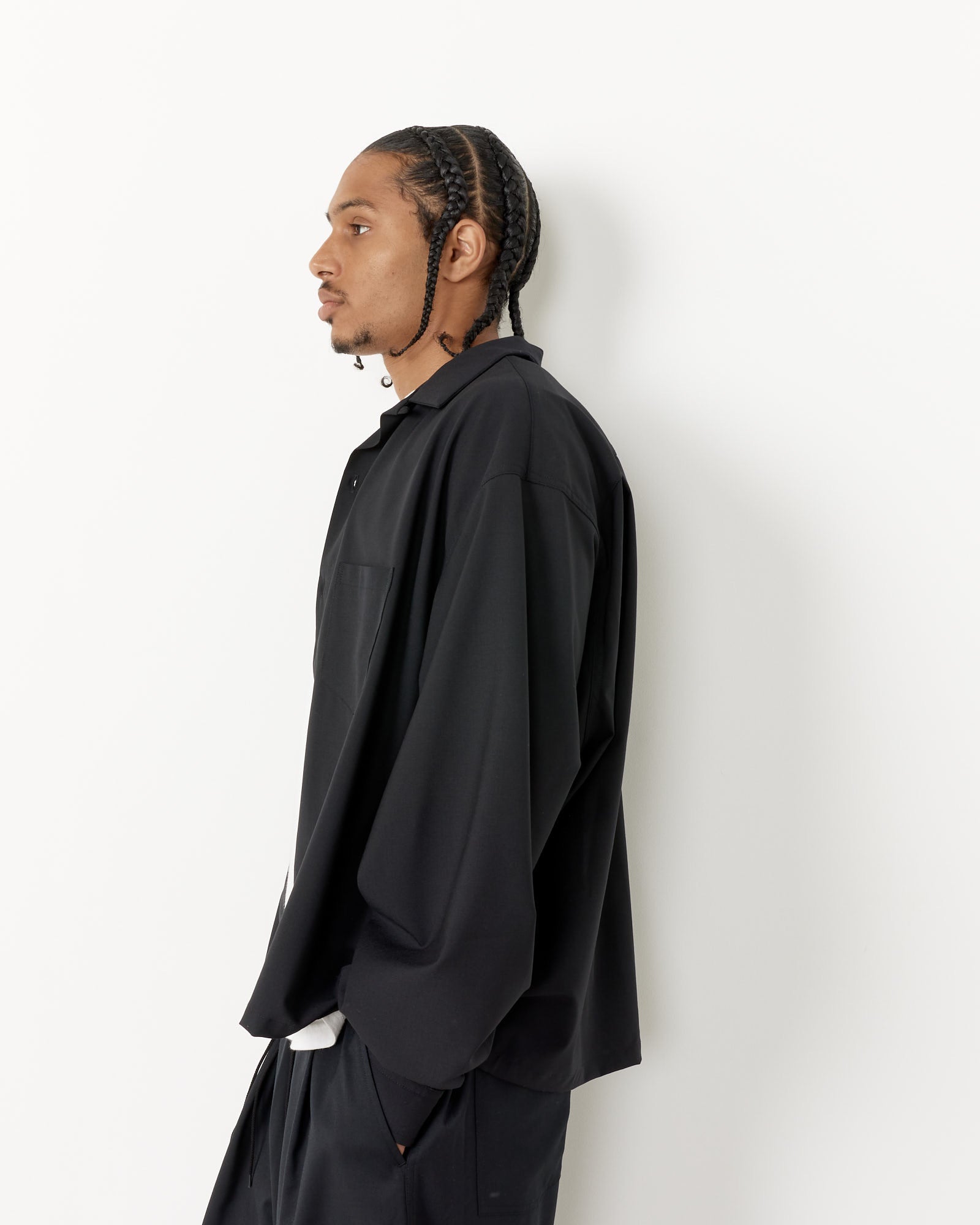 Essentials Long Sleeve Overshirt