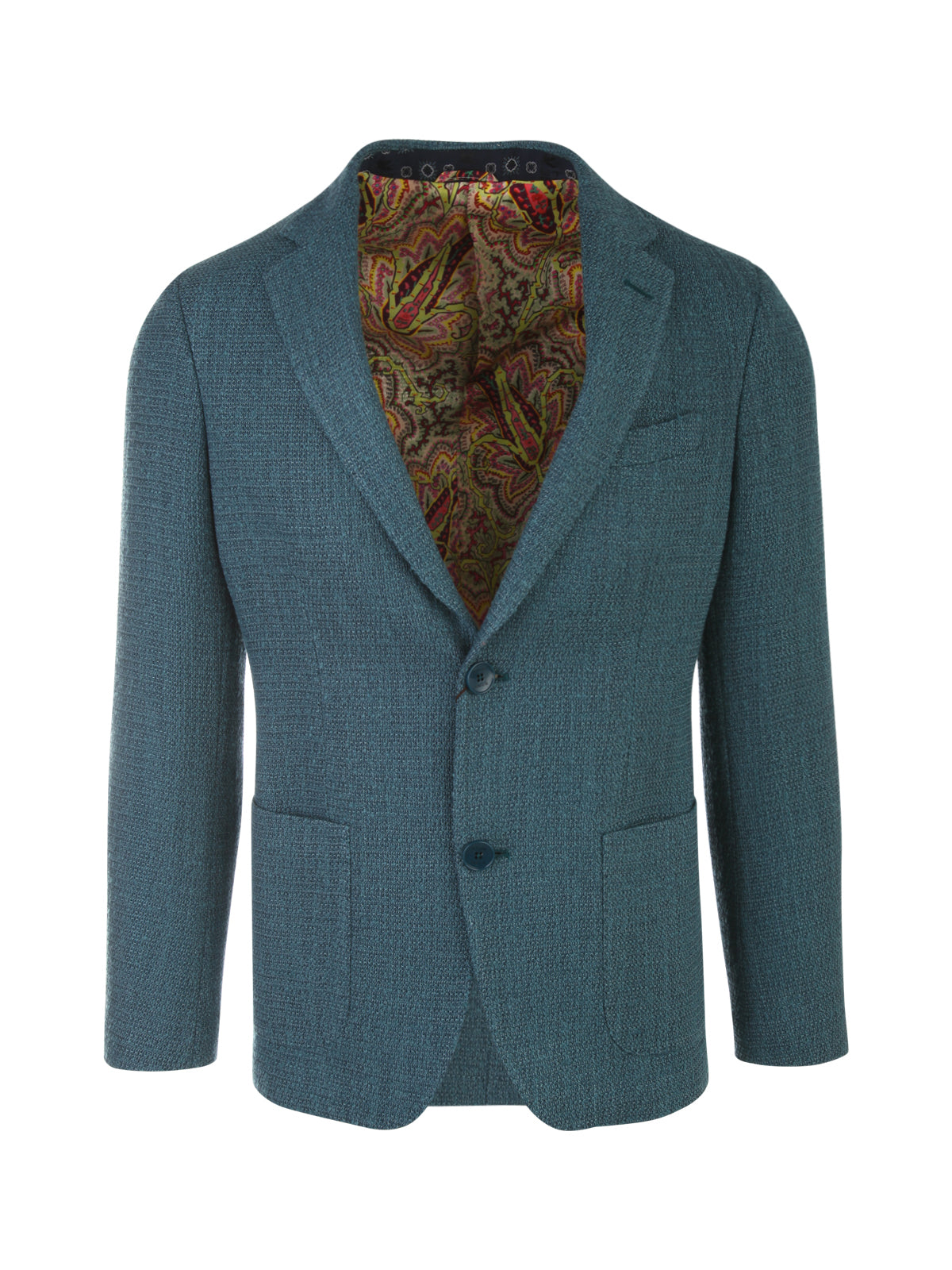 Etro Single-Breasted Long-Sleeved Blazer