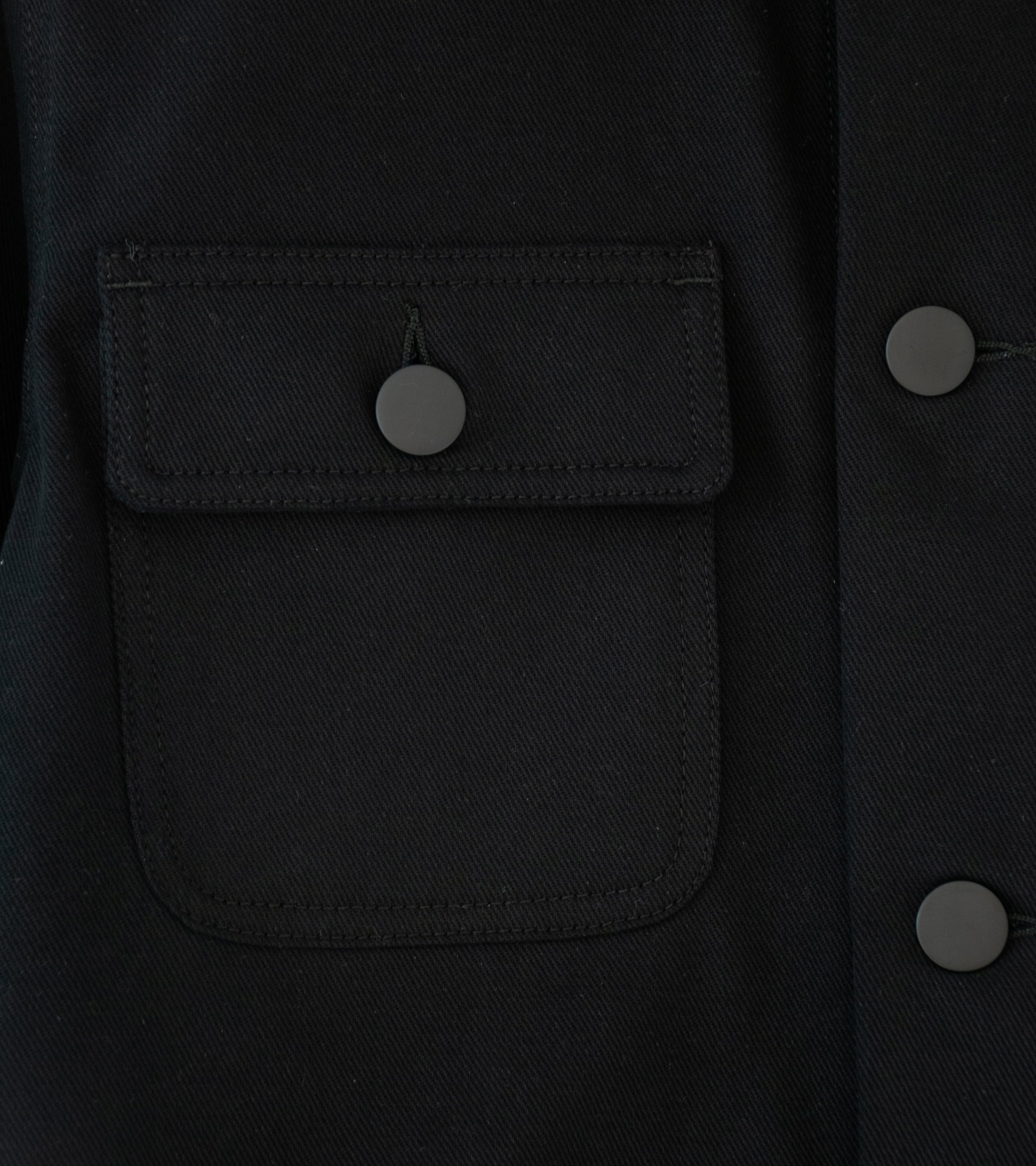 Euphorbia 'Work Jacket V2' (Black 9oz Bull Denim)