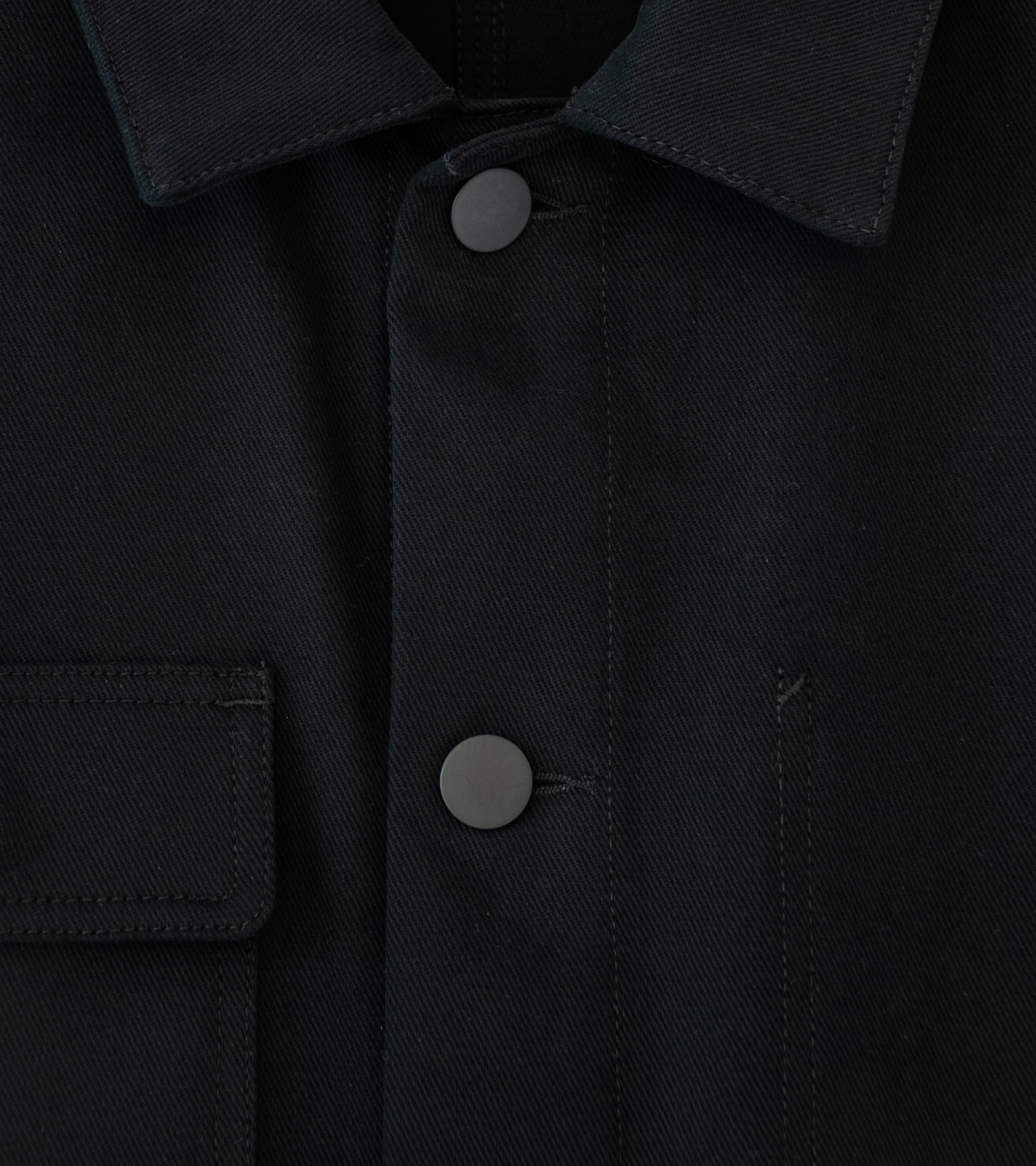 Euphorbia 'Work Jacket V2' (Black 9oz Bull Denim)